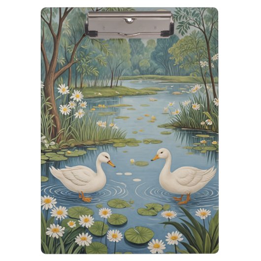 Pondseitige Ruhe Klemmbrett (Vorderseite)