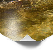 **"Pondside Fest: Ein Otter und seine Fänge"** Fotodruck (Ecke)