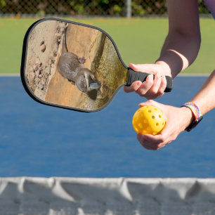 **"Pondside Fest: Ein Otter und seine Fänge"** Pickleball Schläger