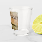 **"Pondside Fest: Ein Otter und seine Fänge"** Schnapsglas (Rechts)