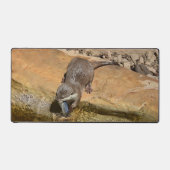 **"Pondside Fest: Ein Otter und seine Fänge"** Schreibtischunterlage (Vorderseite)