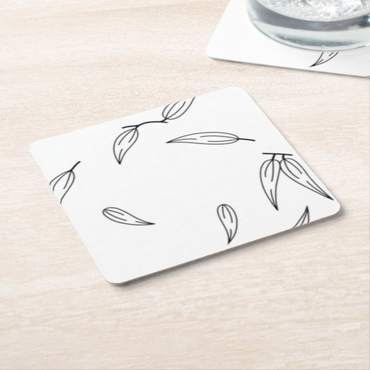 Pondweed-Familie, Vampire Gray Paper Untersetzer (angewinkelt)