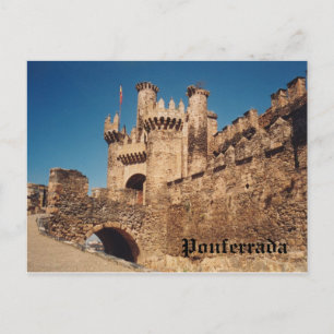 Ponferrada Postkarte