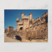 Ponferrada Postkarte (Vorderseite)