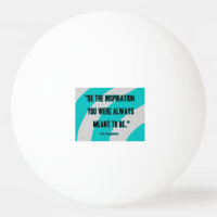 Pong-Ball mit Inspiration