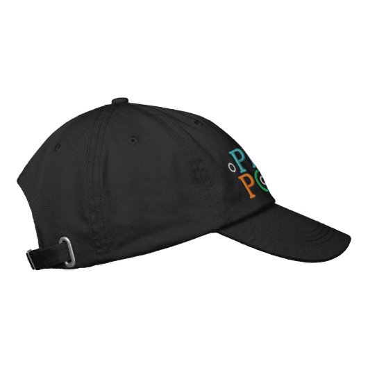 PONG BESTICKTE BASEBALLKAPPE (Rechts)