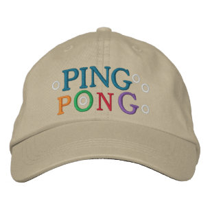 PONG BESTICKTE KAPPE