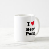 Pong Bier der Liebe I Kaffeetasse (VorderseiteRechts)