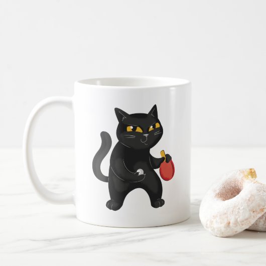 PONG CAT KAFFEETASSE (Mit Donut)