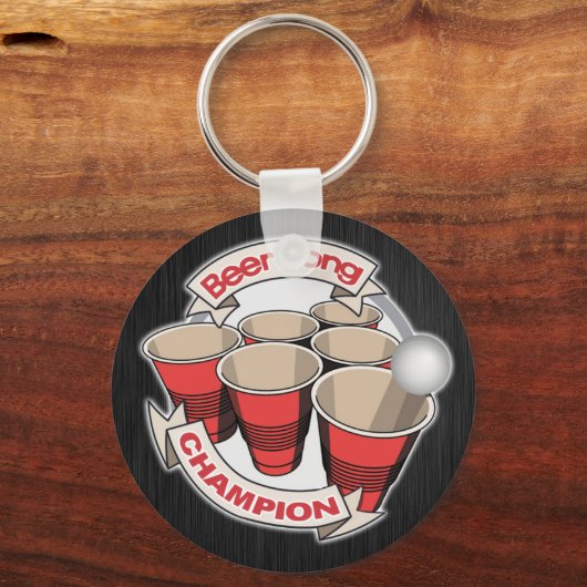 Pong-Champion Schlüsselanhänger (Vorderseite)