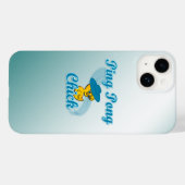 Pong Chick #3 Case-Mate iPhone Hülle (Rückseite (Horizontal))