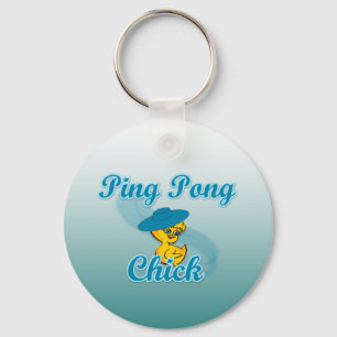 Pong Chick #3 Schlüsselanhänger