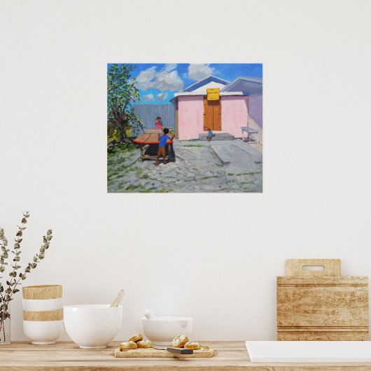 Pong De African Queen Hideaway Poster (Küche)