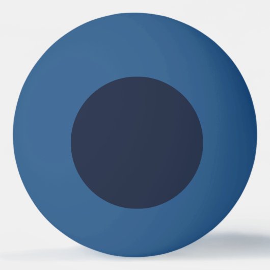 Pong King Blue Tischtennisball (Rückseite)