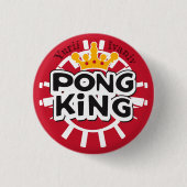 Pong King Red Button (Vorderseite)