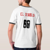 pong, magischer Mann u. EL Diablo, Beerpong T-Shirt (Schwarz voll)