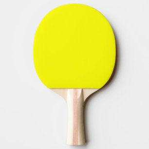 Pong Paddle / Bat - grün und gelb Tischtennis Schläger