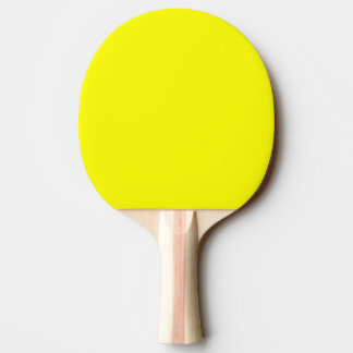 Pong Paddle / Bat - grün und gelb Tischtennis Schläger