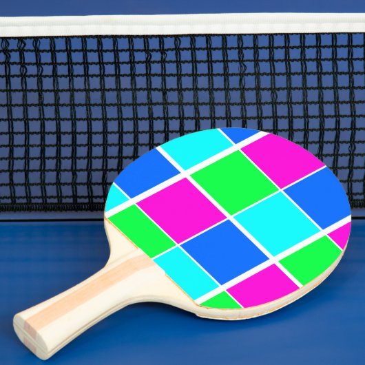 Pong Paddle farbenfrohe, helle Plätze Tischtennis Schläger (InSitu)