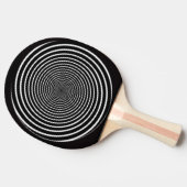 PONG PADDLE KANJI FÜR POWER UND OP KUNSTSPIRALE TISCHTENNIS SCHLÄGER (Seitenansicht)