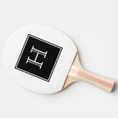 Pong Paddle Paddel Tischtennis Schläger (Seitenansicht)