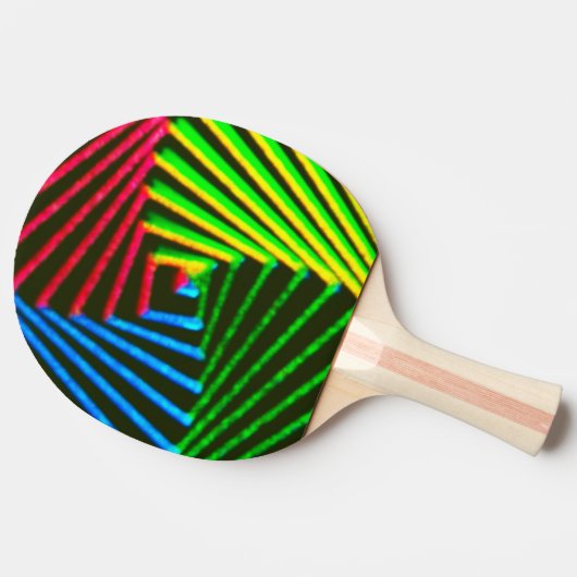 PONG PADDLE TISCHTENNIS SCHLÄGER (Seitenansicht)