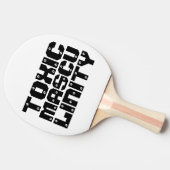 PONG PADDLES TISCHTENNIS SCHLÄGER (Seitenansicht)