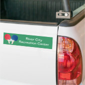 Pong Paddles und Balls Autoaufkleber (Auf Lkw)