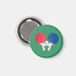 Pong Paddles und Balls Magnet