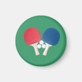 Pong Paddles und Balls Magnet (Vorne)