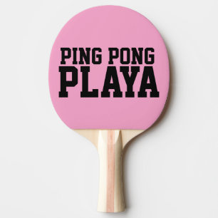 PONG PLAYA PINK PADDLES TISCHTENNIS SCHLÄGER