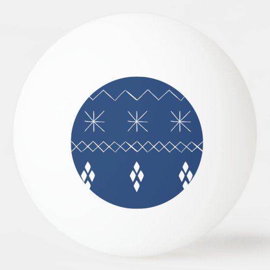 Pong Pong Weihnachtsball Tischtennisball (Vorderseite)