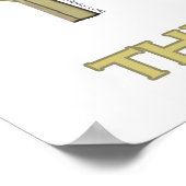 Pong-Tische Poster (Ecke)