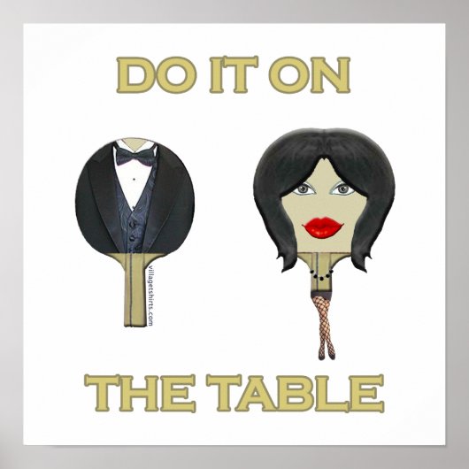 Pong-Tische Poster (Vorne)