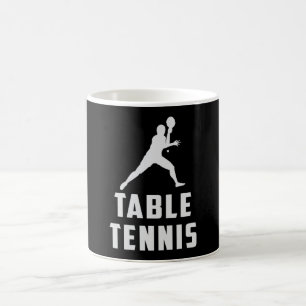Pong Tischtennis Paddle Paddle Spieler Funny Gift Kaffeetasse