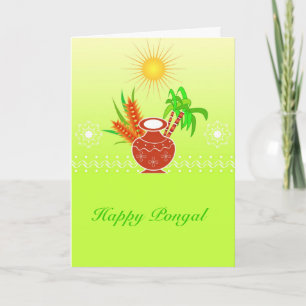 Pongal - indisches Südfestival Karte