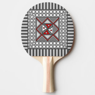 Pongpaddel mit alternierender Geometrie Tischtennis Schläger