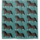 Ponies Duwer Vorhang (Vorderseite)