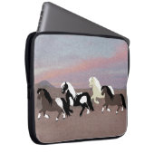 Ponies Neoprene Laptop Sleeve (Vorne Rechts)