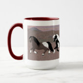Ponies Tasse (Links)