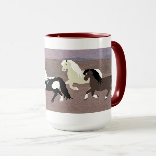Ponies Tasse (VorderseiteRechts)