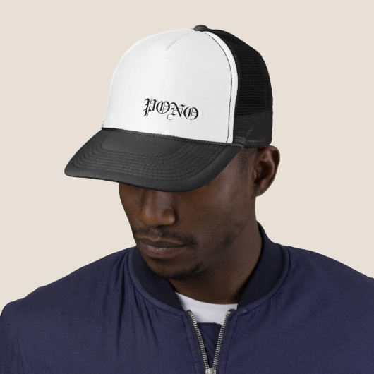 Pono-PalaPala-Fernlastfahrer Truckerkappe (Beispiel)