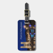 Pont a Mousson Panorama mit Moselle Souvenir Gepäckanhänger (Vorderseite vertikal)