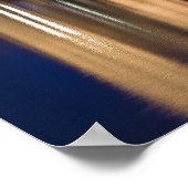 Pont a Mousson Panorama mit Moselle Souvenir Poster (Ecke)