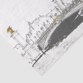 Pont Alexandre III auf der Seine-Fluss - Paris Fra Seidenpapier (Ausschnitt)