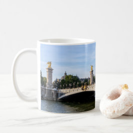 Pont Alexandre III auf Seine River - Paris, Frankr Kaffeetasse