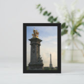 Pont Alexandre III Detail Postkarte (Stehend Vorderseite)