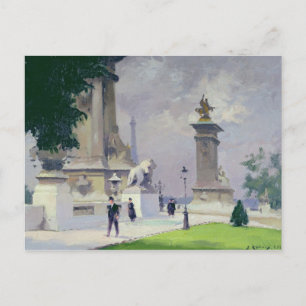 Pont Alexandre III, Paris Postkarte