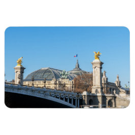 Pont Alexandre III und Grand Palais an einem sonni Magnet