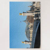 Pont Alexandre III und Grand Palais an einem sonni Puzzle (Vertikal)